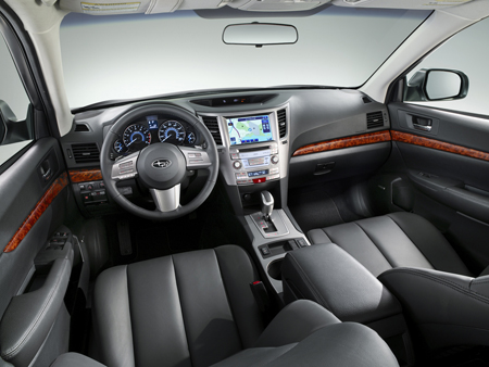 Audi A6 2010 Interior. Interior of the 2010 Subaru