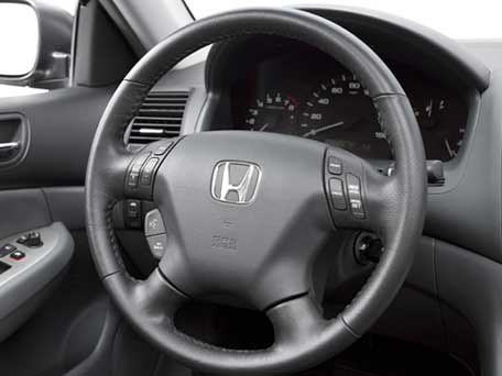 2008 Honda crv steering wheel size