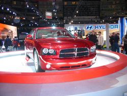 A 2006 Dodge Charger at the Canadian International Autoshow
