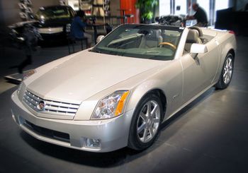 2006 Cadillac XLR on display in Irvine, California