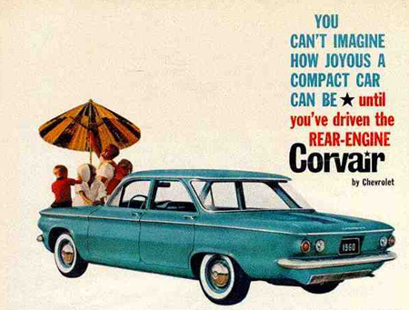 1960-1969 Corvair Illustrated Master Parts Book Car Van Monza Chevrolet Catalog 